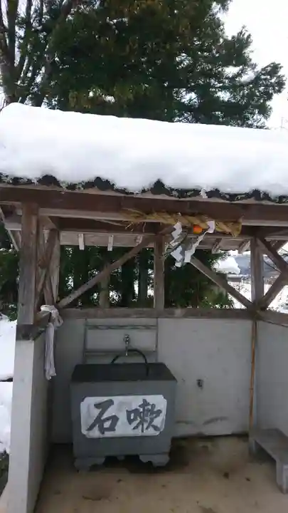 気多神社の手水舎