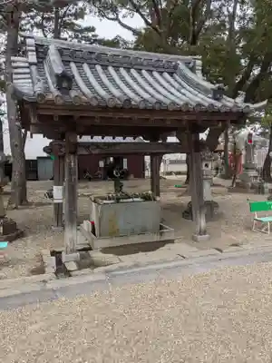 大樹寺(松安院大樹寺)の手水舎