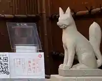 代沢稲荷の狛犬