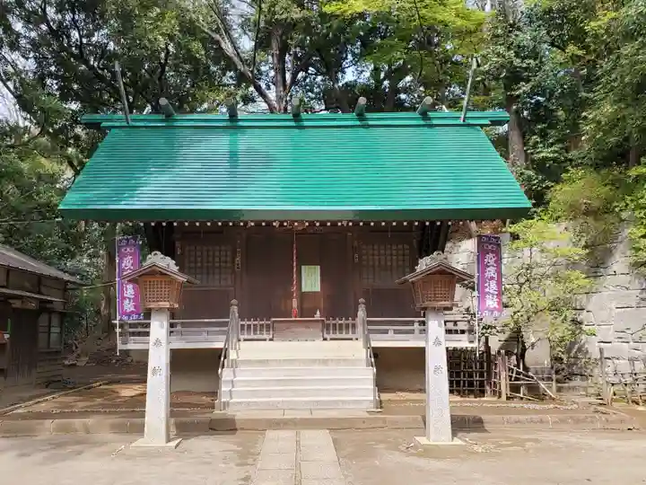 上野毛稲荷神社の本殿・本堂