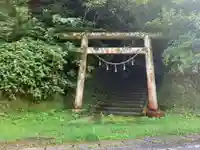白山神社の鳥居