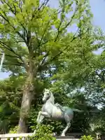 熊野神社の狛犬