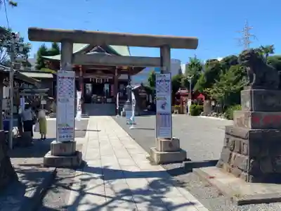 羽田神社の鳥居