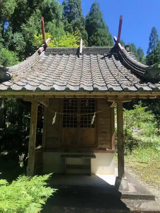 白水阿蘇神社の末社・摂社
