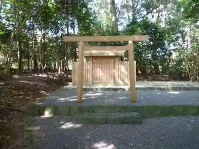 鴨下神社（皇大神宮末社）の鳥居