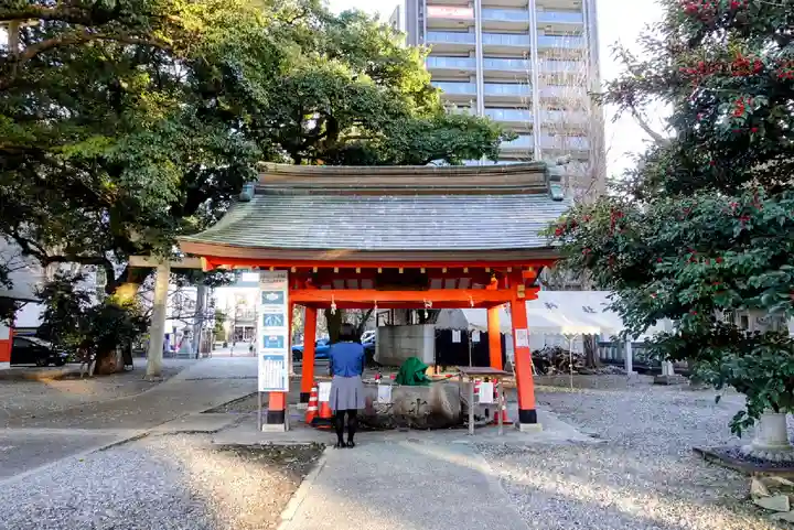 金神社の手水舎