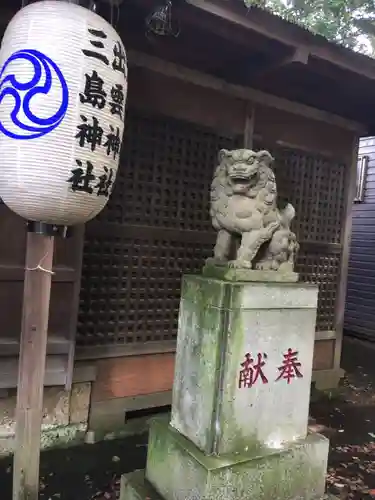 武蔵野八幡宮の狛犬