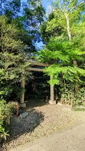 櫻木神社の鳥居