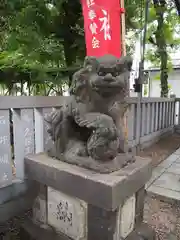 尾久八幡神社の狛犬