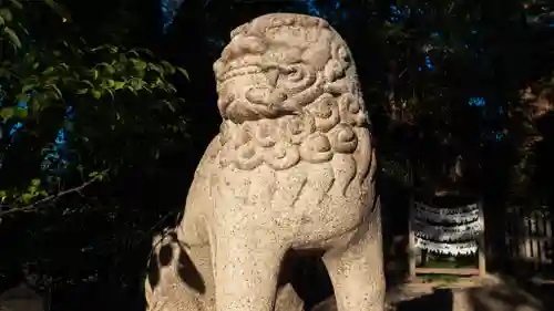 安居神社の狛犬