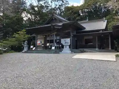 阿波々神社の本殿・本堂