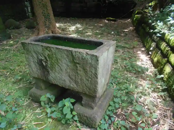 白浜毘沙門天の手水舎