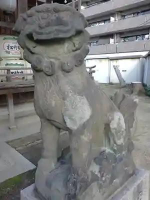 澪標住吉神社の狛犬