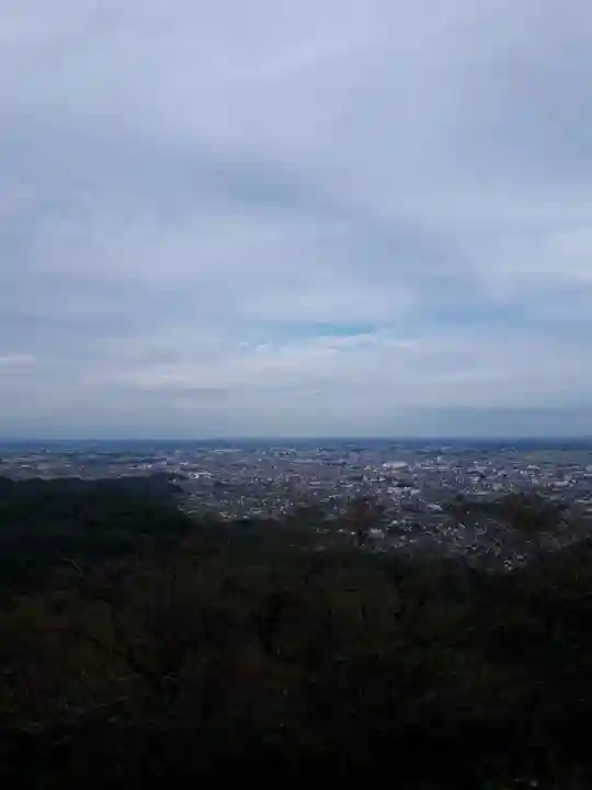 太平山神社の景色