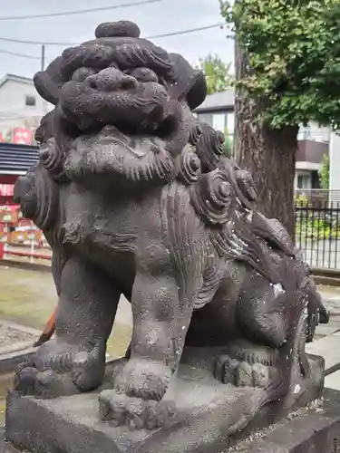 白山神社の狛犬