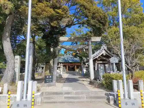 福釜神明神社の鳥居