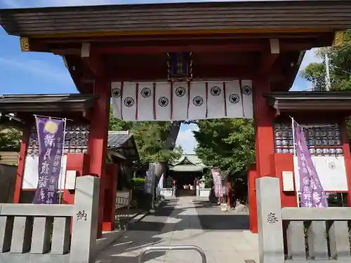 五方山熊野神社の山門・神門