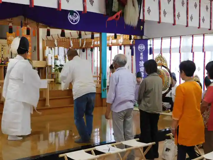 尾張猿田彦神社のお祭り