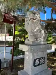 北見神社の狛犬