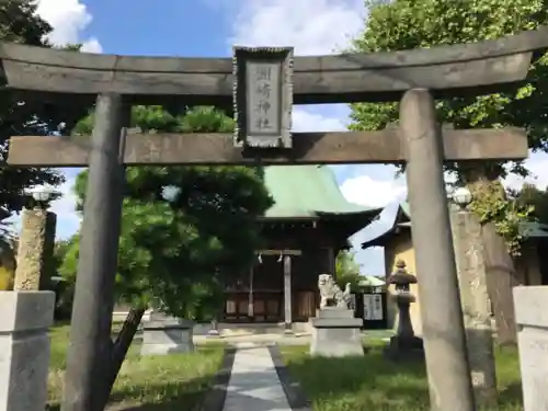 龍華寺の鳥居