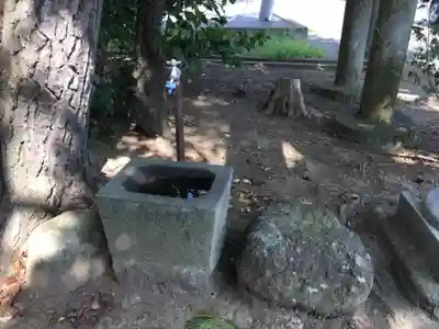 愛鷹神社の手水舎