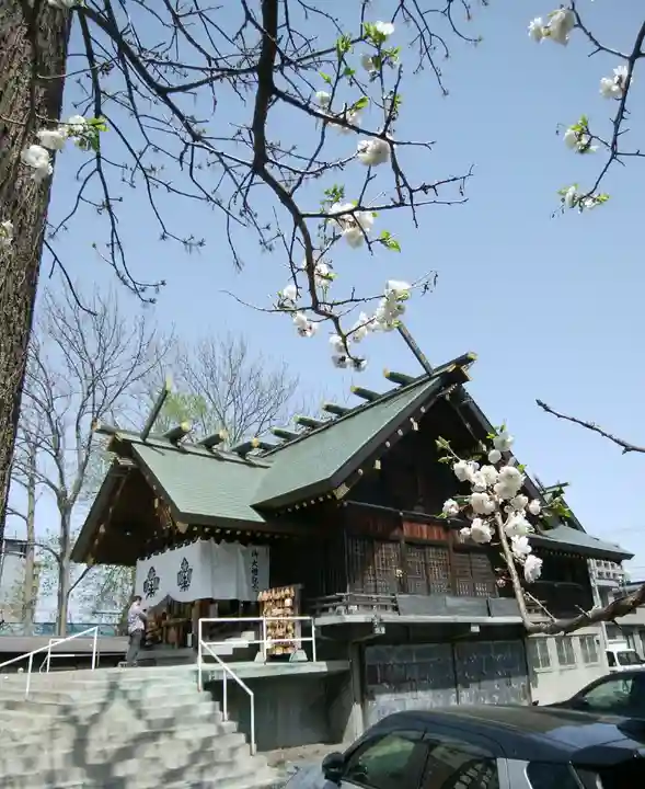 札幌諏訪神社の自然