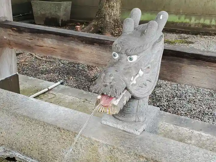 熊野神社の手水舎