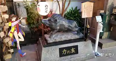 摩利支天 徳大寺の狛犬