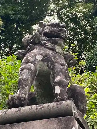 楯崎神社の狛犬