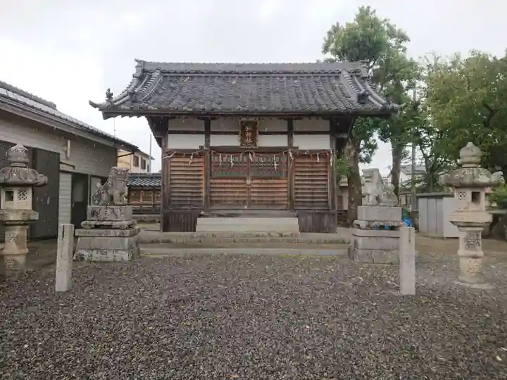 鍬神社の本殿・本堂