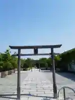 鉄道神社の鳥居