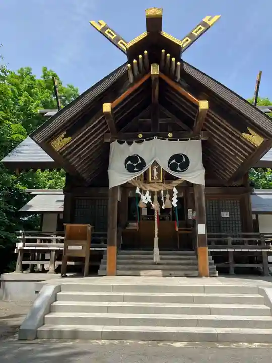 比布神社の本殿・本堂
