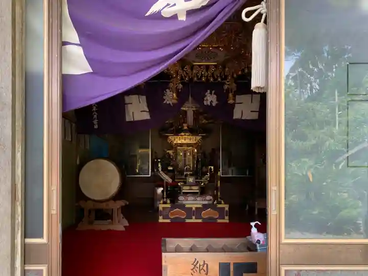 砂子の浦観音堂の本殿・本堂