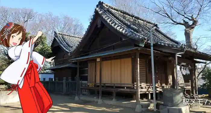 高石神社の本殿