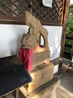 星田妙見宮の狛犬