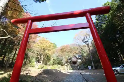 公時神社の鳥居