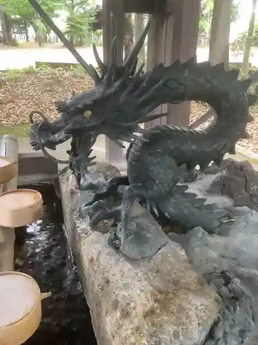 神明社（小牧神明社）の手水舎