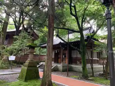 尾山神社の本殿・本堂