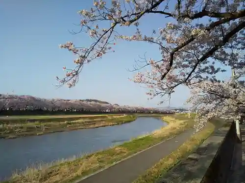  湊八幡神社の景色