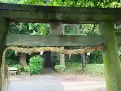 須軽谷八幡神社の鳥居