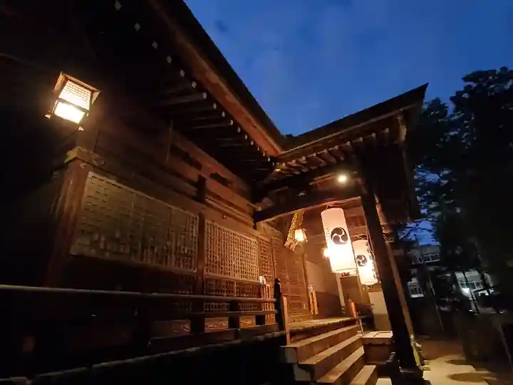 安積國造神社の本殿・本堂