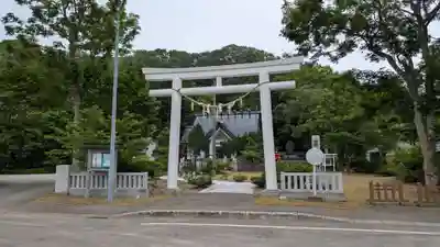 霧多布神社の鳥居