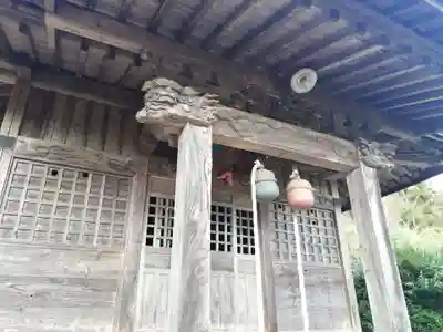 米倉神社の本殿・本堂