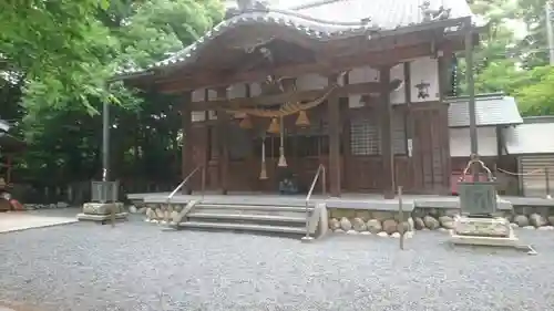 鵜森神社の本殿