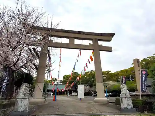 熊本縣護國神社の鳥居