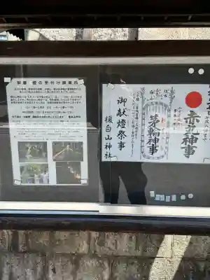白山神社（榎白山神社）の{uncategorized: "未分類", other: "その他", undefined: "問題あり", building: "その他建物", grave: "お墓", sacred_gate: "鳥居", guardian: "狛犬", statue: "像", buddha: "仏像", history: "歴史", nature: "自然", garden: "庭園", animal: "動物", pagoda: "塔", temizu: "手水舎", mountain_gate: "山門・神門", sanctuary: "本殿・本堂", subordinate: "末社・摂社", art: "芸術", scenery: "景色", jizo: "地蔵", ema: "絵馬", goshuin: "御朱印", omikuji: "おみくじ", items: "授与品その他", amulet: "お守り", goshuincho: "御朱印帳", eats: "食事", festival: "お祭り", votive_dance: "神楽", shichigosan: "七五三参", wedding: "結婚式", experience: "体験その他", initially: "初詣", around: "周辺", anti_infection: "感染症対策"}