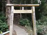 近長谷寺の鳥居