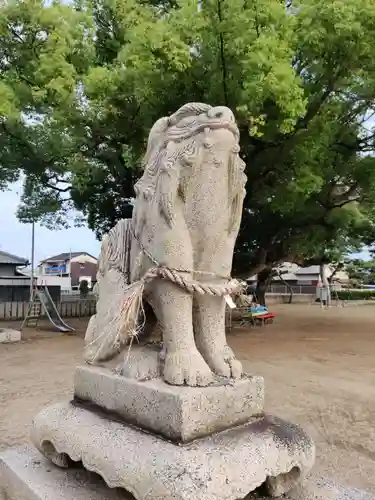 潮止神社の狛犬