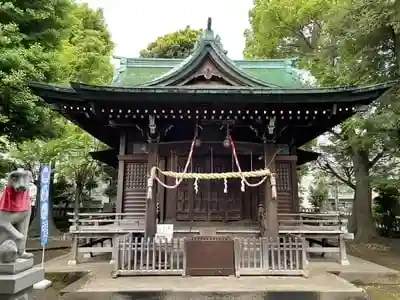 十日森稲荷神社の本殿