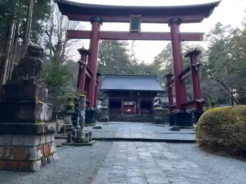 北口本宮冨士浅間神社の鳥居